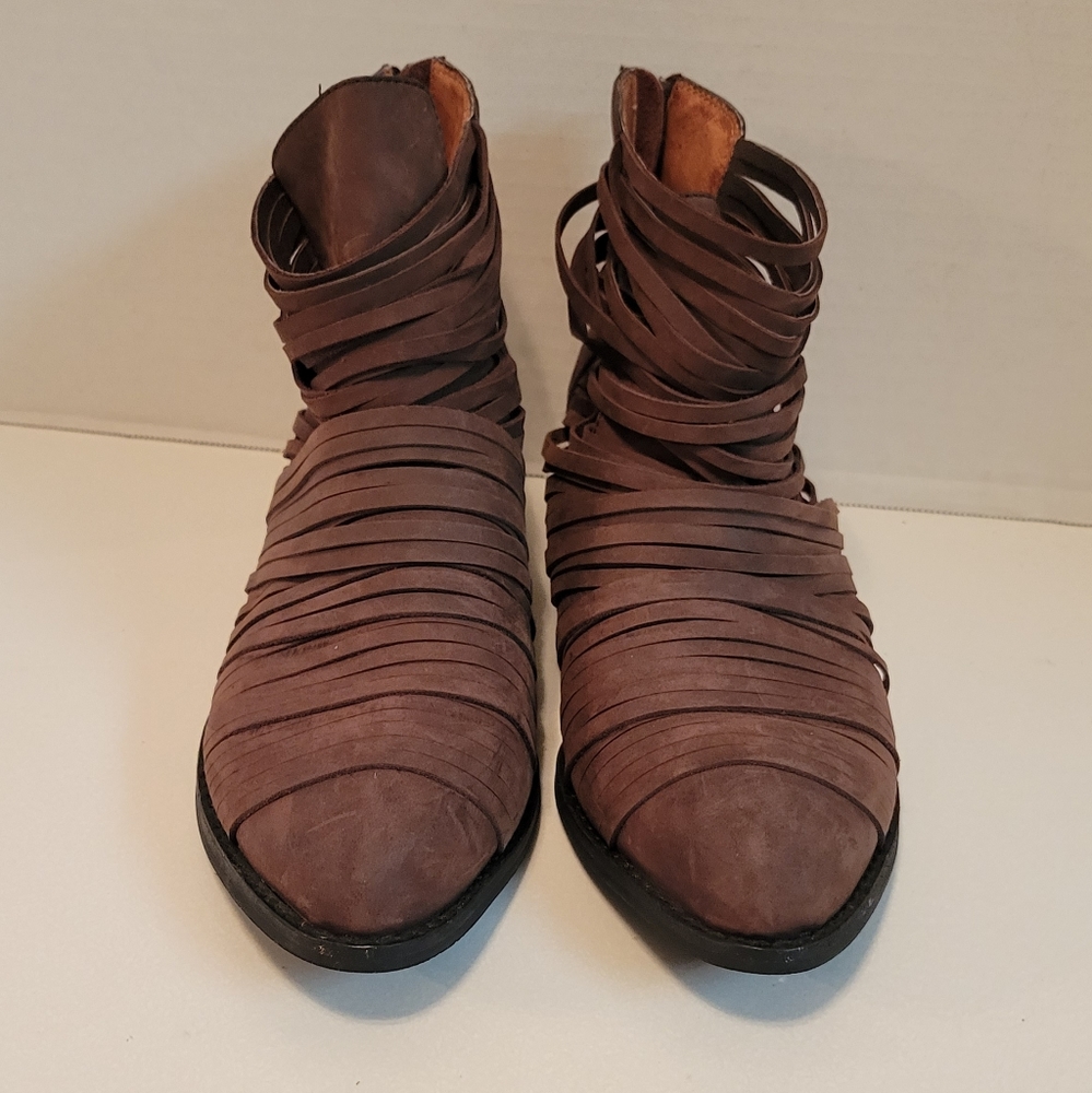 Free People / Jeffrey Campbell Booties Size 8 - image 1
